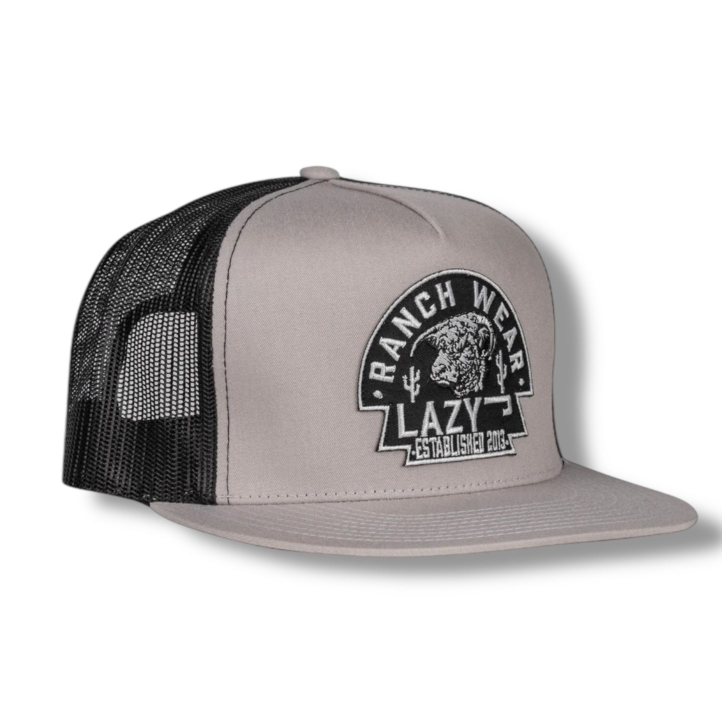 Silver Grey & Black Arrowhead